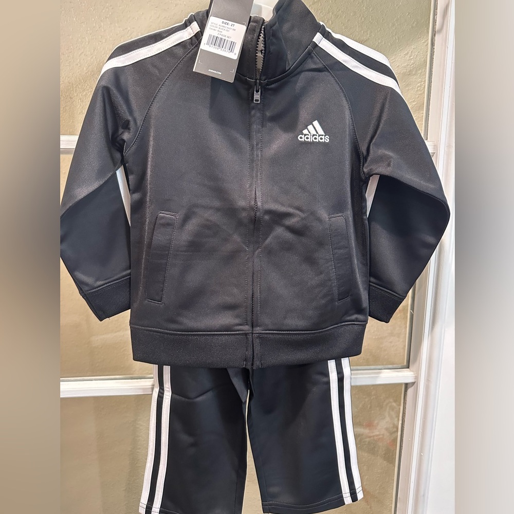 Adidas toddler tracksuit; size 2T; brand new